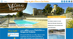 Desktop Screenshot of chateau-de-chaussy.com